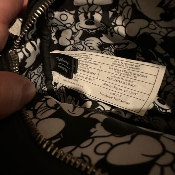 Loungefly & Disney Minnie Mouse Polka Dot Small Crossbody Bag Purse Whimsical - Picture 6 of 14